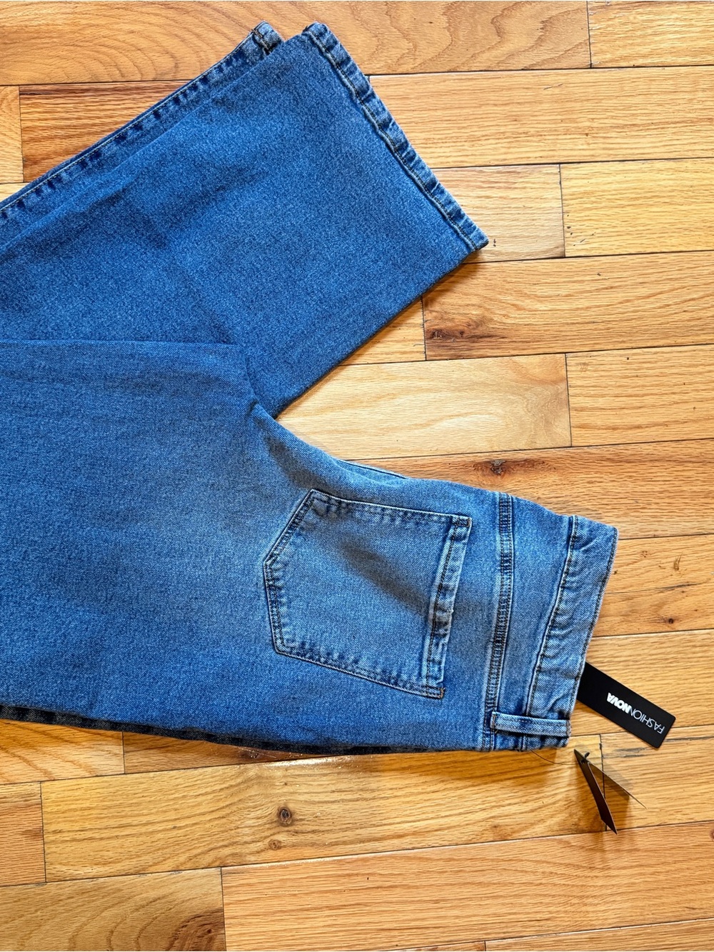 Tall 90’s  Straight Leg Women’s Jeans - Blue - Picture 5 of 5